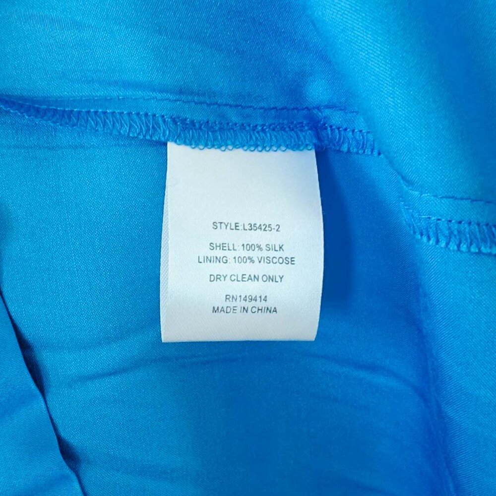 NWT Johnny Was Blaire Midi Dress embellished silk summer vacation - Picture 9 of 9